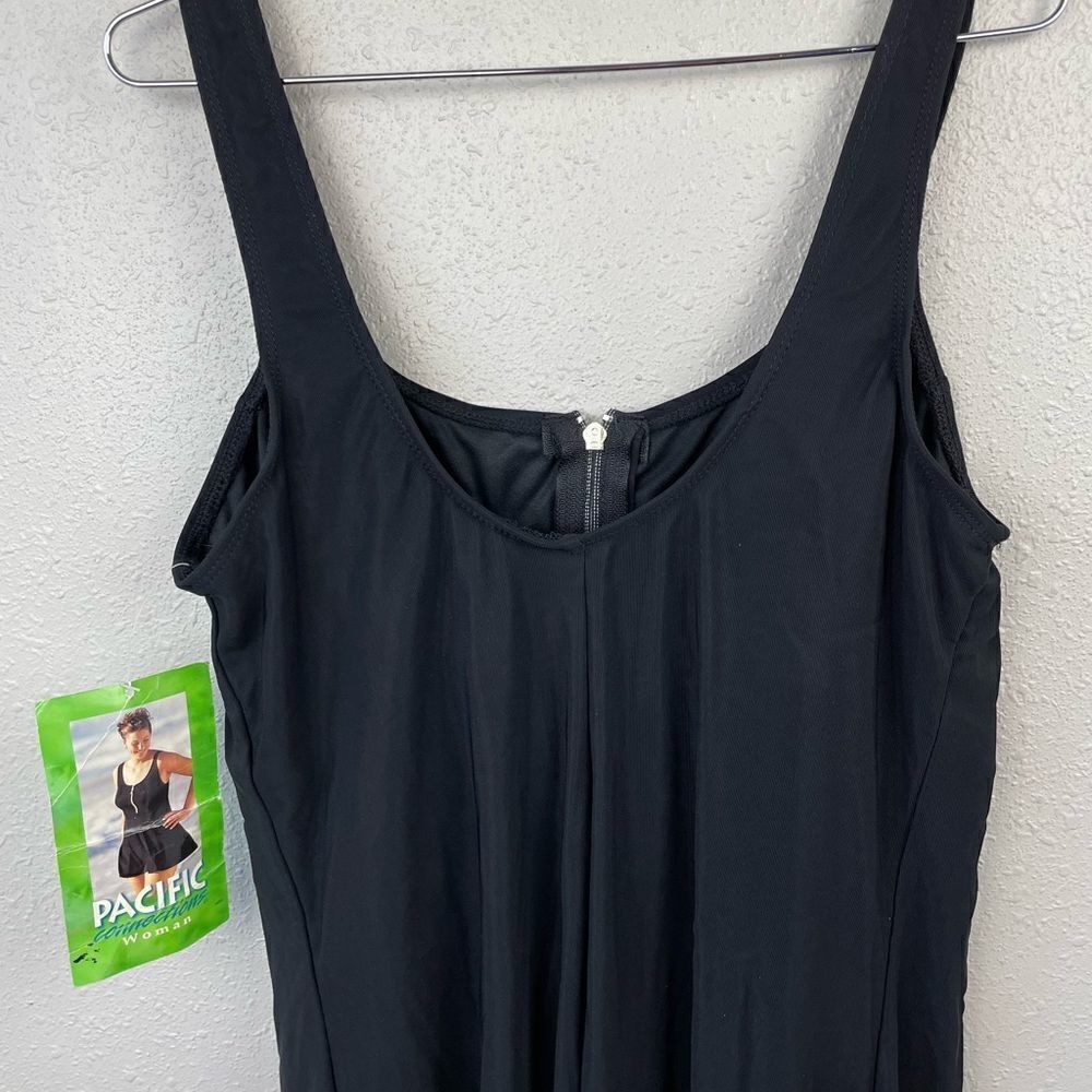 NWT Pacific Connections Black Swim Suit Size 20W - Picture 2 of 6